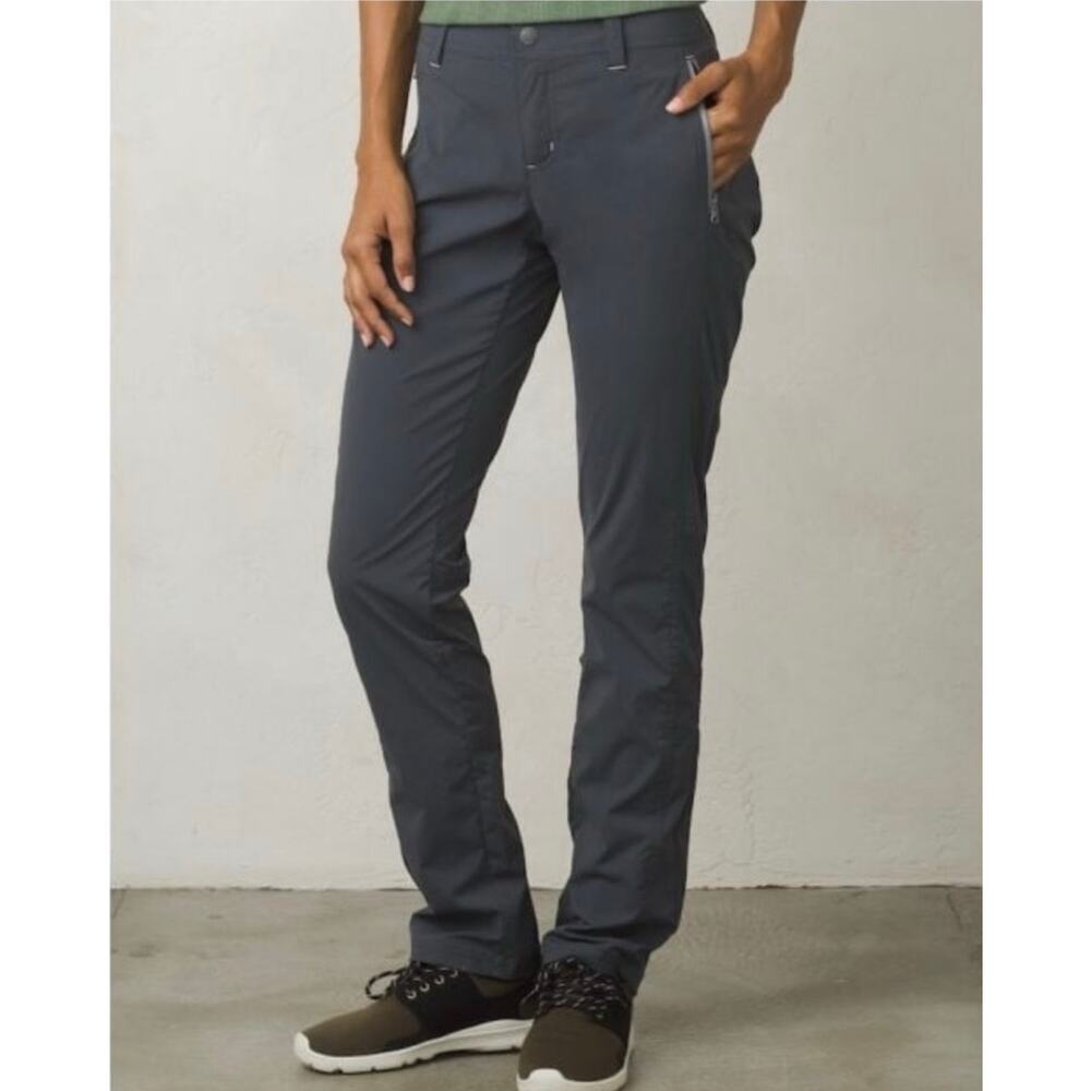 Prana Women’s Aria Convertible Hiking Pant  Coal Gray Size 6 *EUC